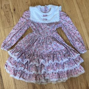 Homemade Lacy ruffle dress